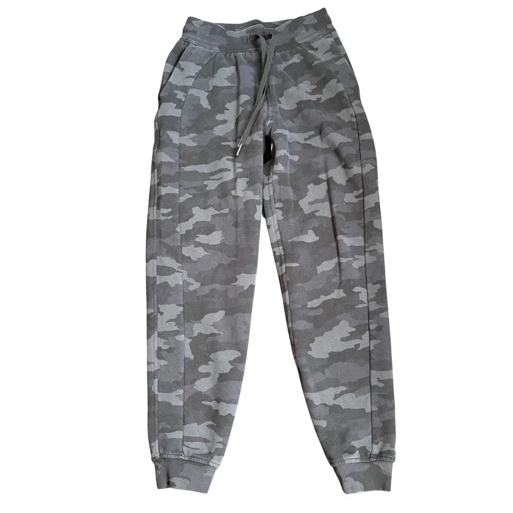 Lululemon Scuba‎ High-Rise Jogger Heritage 365 Camo Deep Coal Multi Size 4